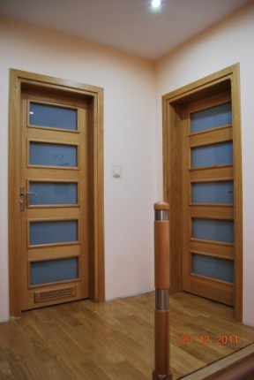 Drewniane drzwi zewnętrzne i wewnętrzne - 5583847314.jpg