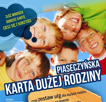 Karta Dużej Rodziny Piaseczno