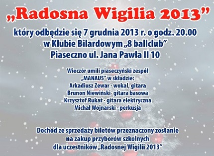 Radosna Wigilia 2013